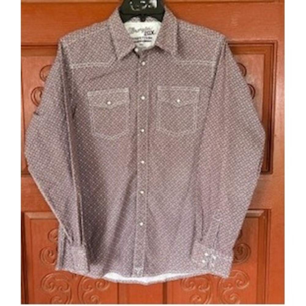 Wrangler 20X‎ Competition Western Snap Button Shirt Advanced Comfort XXL